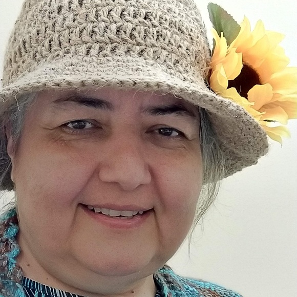 Sunflower hat juteππEND OF SUMMER SALEππποΈβ - Picture 7 of 7